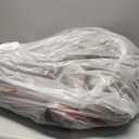 TXZ outdoor Full Size Air Mattress for Inflatable Portable Blow Up Mattress Sofa Bed with Flocked top-Double Air Couch for Tent Camping (Dark Brown)