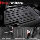 Backrest Mat for Honda Pilot 2023-2025 2026, 2nd Kick Mats for Acura MDX 2022-2026