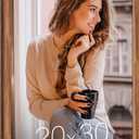 20x30 Solid Wood Frame, Rustic Brown Wood 30x20in Picture Poster Frame, Natural Modern 20 x 30inch Gallery Wall Pic Photo Frame with HD Plexiglass, Horizontal Vertical Wall Mounting Display 1pcs