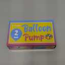 Balloon Pump Hand Held, Inflator Air Pump for Balloons - 2Way Dual Action, 2Pack: Friends can Help - Easy to Use, 100% Lifetime Satisfaction Guarantee - Sturdy Ballon Inflator Pump