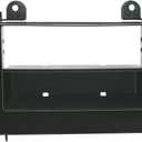 Scosche TA2160B Single or Double DIN Radio Installation Dash Kit Compatible with Select 2015-22 Toyota Vehicles - 1 or 2 DIN Aftermarket Car Stereo Install Kit Radio Bracket - See Fit Guide in Images