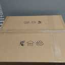 Low Profile Ceiling Fans with Lights, 20" Flush Mount Ceiling Fan with Light, Boho Bladeless with 6 Speeds, Rattan Remote Control for Bedroom, Nursery, Living Room