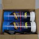 Shuffleboard Sand - Shuffleboard Wax with Mini Dustpan and Mini Brush, 2 Cans(214 oz) (2 Cans Medium Speed(Round))