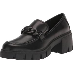 Madden Girl Womens Hoxtonn (8.5, Black Paris)