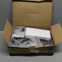 HapiRm Standing Corner Shower Caddy - 3 Tier Shower Shelf Corner with Soap Holder, Rustproof Bathroom Standing Organizer with 4 Hooks, Silver