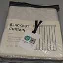 100% Blackout Shield Linen Blackout Curtains for Bedroom 96 Inches Long, Back Tab/Rod Pocket Living Room Drapes, Thermal Insulated Blackout Curtains 2 Panels Set, 50" W x 96" L,Cream
