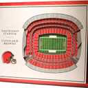 YouTheFan NFL 5-Layer StadiumView Wall Art, 17"L x 13"W