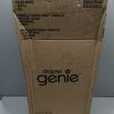 Diaper Genie Complete Diaper Pail (White) Includes 1 Refill (Holds 270 Newborn Diapers) & 1 Carbon Filter