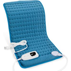 Deepsoon Heating Pad,Electric Heating Pads for Back,Neck,Abdomen,Moist Heating Pad for Shoulder,Knee,Arms,Legs,Dry/Moist Heat & Auto Shut Off,Christmas Gifts for Men and Women,
Blue
,24x12 Inch