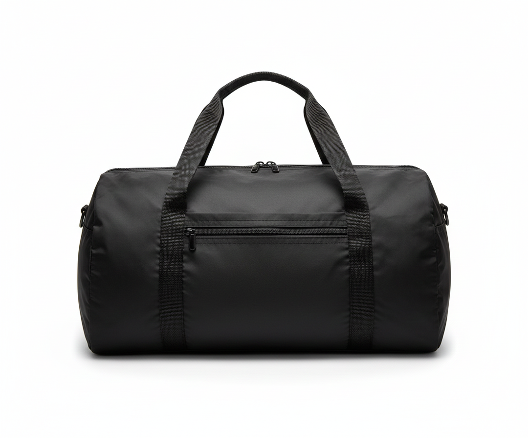 Travel Duffel Bag Foldable Weekender Overnight Bag for Men Women Lightweight Carry on Tote Bag For Spirit Airlines (Corduroy Beige With Strawberries)