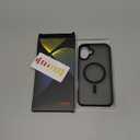 TORRAS for iPhone 16 Plus Case, [Compatible with MagSafe] [Military-Grade Drop Tested] Translucent Magnetic Slim Protective Case for iPhone 16 Plus Anti-Fingerprint Anti-Scratch 6.3", Black