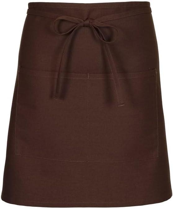 FAME Adult's Half Bistro Apron (Brown)