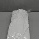 OKBA Throw Pillows Insert Set of 2, with 100% Cotton Cover, Bed and Couch - Indoor Hotel Decorative Pillows, 12x20 in White Pillows Inserts