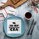 In My Graduation Era Napkins, 50 Pack White and Black Class of 2025 Graduation Party Decorations, Funny Graduate Party Paper Napkins, Congrats Grad, Luncheon Dinner Bar Beverage Napkins 3 Ply
