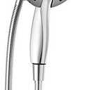 Delta 4-Setting In2ition 2-in-1 Dual Shower Head with HandHeld Spray, Chrome Detachable Shower Head with Hose, Showerhead, 1.75 GPM Flow Rate, Chrome 58499