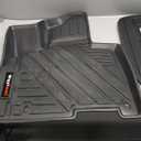 for 2022-2025 Kia Carnival 8 Seat Floor Mats 3 Row & Cargo Liner & Backrest Mat Set All Weather TPE Rubber Protection (Only Fit 8 Seats Models Fits LX seat Package, EX and SX,NOT fit Prestige Models)