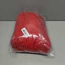 Red Throw Blanket 50"60" inches Gifts for Mom Fuzzy 3D Jacquard Decorative Flannel Fleece Super Soft Plush Cozy Blanket for Couch Sofa Chair Lightweight