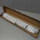 LazBlinds Cordless Cellular Shades, No Tools No Drill Light Filtering Honeycomb Shades Pleated Blinds for Windows, 22'' W x 36'' H, White