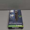 Philips Norelco Multigroom Series 5000 18 Piece, Beard Face, Hair, Body and Intimate Hair Trimmer for Men - NO BLADE OIL MG5910/49 (Black)