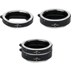 JJC Z Mount Auto Focus Macro Extension Tube Ring Set for Nikon ZR Z5II Z6III Z50 II Z50II Zf Z8 Z9 Zfc Z6 III II Z6II Z7II Mirrorless Camera & Nikon Z Mount Lens, Great Tool for Macro Photography