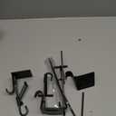 Fireplace Stocking and Garland Hanger, 2 in 1 Adjustable Heavy Duty Mantel Hangers, Garland Holder for Mantle Fits 0.5" to 7" Mantle No Drill, Christmas Garlands Clip for Holiday Decor (3pcs)