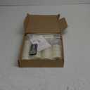 Flameless LED Candles with Timer 5 Pc Flickering Flameless Candles for Romantic Ambiance and Home Decoration Stable Acrylic Shell, with Embedded Star String Battery Operated Candles Ivory