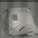 NICETOWN White Sheer Linen Curtains for Living Room 84 inch Length 2 Panels Set, Grommet Semi Sheer Privacy with Light Filtering Flax Window Treatments for Bedroom, W52 x L84