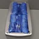 Shoe Covers Machine Automatic Shoe Cover Dispenser with 200pcs Disposable Plastic Shoe Cover for Home, Office, Supermarket, Factory, Hospital (Silver)