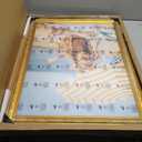 18x24 Ornate Gold Wood Frame, 24x18in Floral Picture Frames, 18 x 24inch Gallery Photo Pic Display with HD Plexiglass, 1.4in Widen 1in Thick, Horizontal Vertical Wall Display