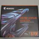 GIGABYTE X870E AORUS Master AMD AM5 LGA 1718 Motherboard, ATX, DDR5, 4X M.2, PCIe 5.0, USB4, WIFI7, 5GbE LAN, EZ-Latch