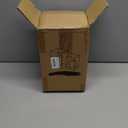 Phosphor Hurricane Camdle Holder Set of 2 Pieces, Black Glass Candle Holder for Wedding, Party, Holiday.