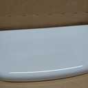 KOHLER K-84537-0 Toilet Tank Lid, 16.83"L x 7.75"W, Works with KOHLER toilet tank models: 404515, 404555, 84537, 8721, 8734, and 978734