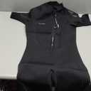 XUKER Mens Shorty Wetsuit Women, 3mm Diving Suit Front Zip Wetsuit Thermal Suit (Medium)