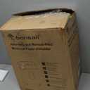 Bonsaii 100 Sheets Auto Feed Paper Shredder, Up to 30 Minutes Shredders for Home Office Use, Micro-Cut Heavy Duty Shredder / 4.2 Gallons/Security Level P-4 (C231-D)