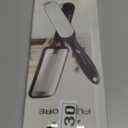 Fu Store 2 Pack Foot Files Callus Remover Stainless Steel Foot Rasp and Dual Sided Feet File Professional Scrubber Pedicure Tools Premium for Feet Care Remove Hard Skin (Black)