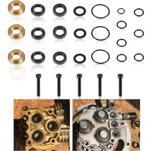 Upgraded Complete Pressure Washer Seal Kit Set - Replace for Briggs & Stratton Part Number 190595GS, 193807GS, 190711GS (Multi)