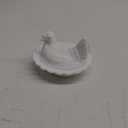 Mosser Glass Hen Candy Dish, Vintage Style Covered Candy Bowl with Lid, 6 Inch, White Milk Glass