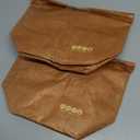 Hlimior 2 Pack Insulated Lunch Bag, Reusable Large Lunch Tote Made from Durable Tyvek, Water-Resistant Thermal Cooler Bag for Adults, Men, Women, Office, Work, Picnic