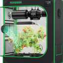 VIVOSUN S3018 30"x18"x36" Grow Tent, High Reflective Mylar with Observation Window and Floor Tray 3D Printer Enclosure with Ventilation