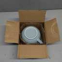 BOSILI Ceramic Soup Bowls with Handles Microwave Safe Bowl with Lid Microwavable Soup Mug with Lid Large Soup Cups for Ramen Noodle Cereal