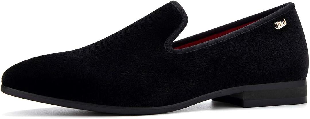 JITAI Men Loafers Slip-On Shoes for Men Fashion Dress Shoes Tuxedo Shoes, Size 6