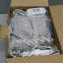 Brightown Smart Christmas Snowflake Lights, 12ft 96LED with 8 Drops Outdoor Icicle Lights with APP Control & Music Sync, Waterproof Connectable, 80+ Scene Modes for Roof, Window, Yard, Patio