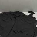 Women's Cold Shoulder Short Sleeve Split Thigh Boho Long Dress Beach Maxi Dress Summer Outfits (Medium, Black-1)