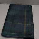 Gilprop 6 Pcs 72 x 13'' Tartan Plaid Bear Babyshower Table Runner Vintage Birthday Party Decoration for Baby Shower Theme Party Table Runner Dining Room Home Kitchen Decor (Green and Blue)