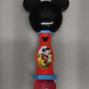 Little Kids Disney Mickey Mouse Light and Sound Musical Bubble Wand, Includes Bubble Solution, Multi (20511)
