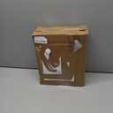 NURADA Large Outdoor Solar Candles Waterproof - 12" x 5" Rechargeable Solar Powered Flameless LED Pillar Flickering Candle for Patio Porch Lanterns Decor - Ivory White, Set of 2