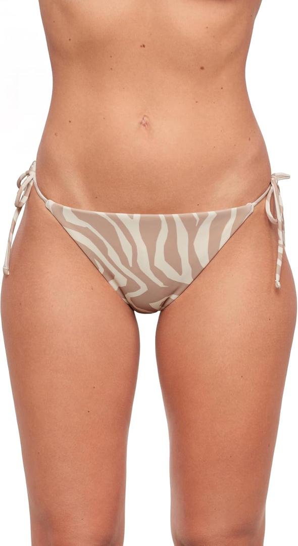 Sports Illustrated Women's Standard String Tie Side Bikini Bottom (Large)