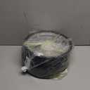 AR-PRO (2-Pack) 10"x2.2" Flat Free Solid Rubber Replacement Tires  10 Inch Solid Wheels for Hand Trucks, Dollies, Utility Carts, and Wheelbarrows with 2.2" Offset and 5/8" Axle Hole