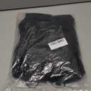 Syiwidii Black Long Sleeve Cocktail Mini Dress for Women Square Neck Birthday Dinner Club Night Bodycon Sexy Short Dresses Size M