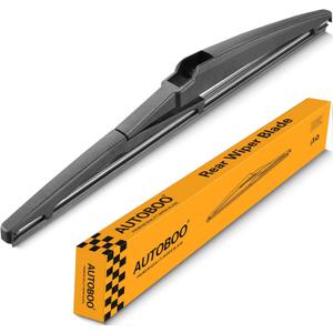 AUTOBOO 12 Inch Rear Wiper Blade Replacement for Toyota Rav4 2001-2023 Highlander 2001-2019 Sienna 2021-2024 Dodge journey Durango 2008-2022 Scinon XA Mazda 5 6 -OE BACK Wiper Blade 12" (Pack of 1)